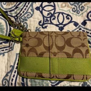 Coach wristlet